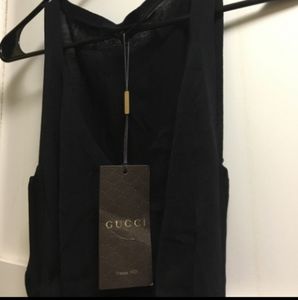 Authentic Gucci NWT v-neck tank
